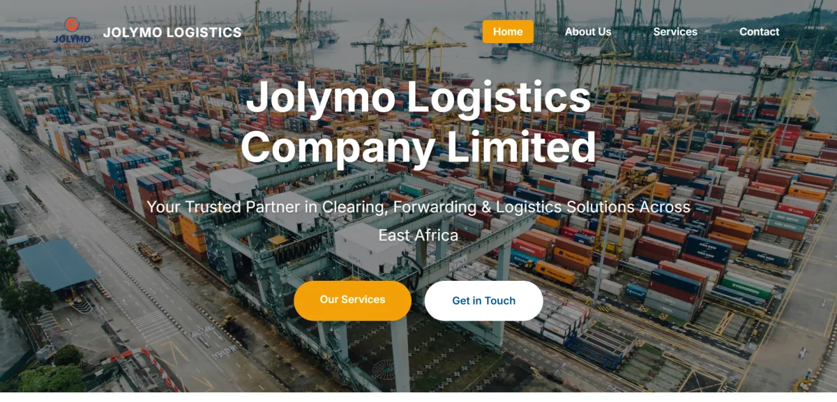 Jolymo Investment Co. — logistics company website