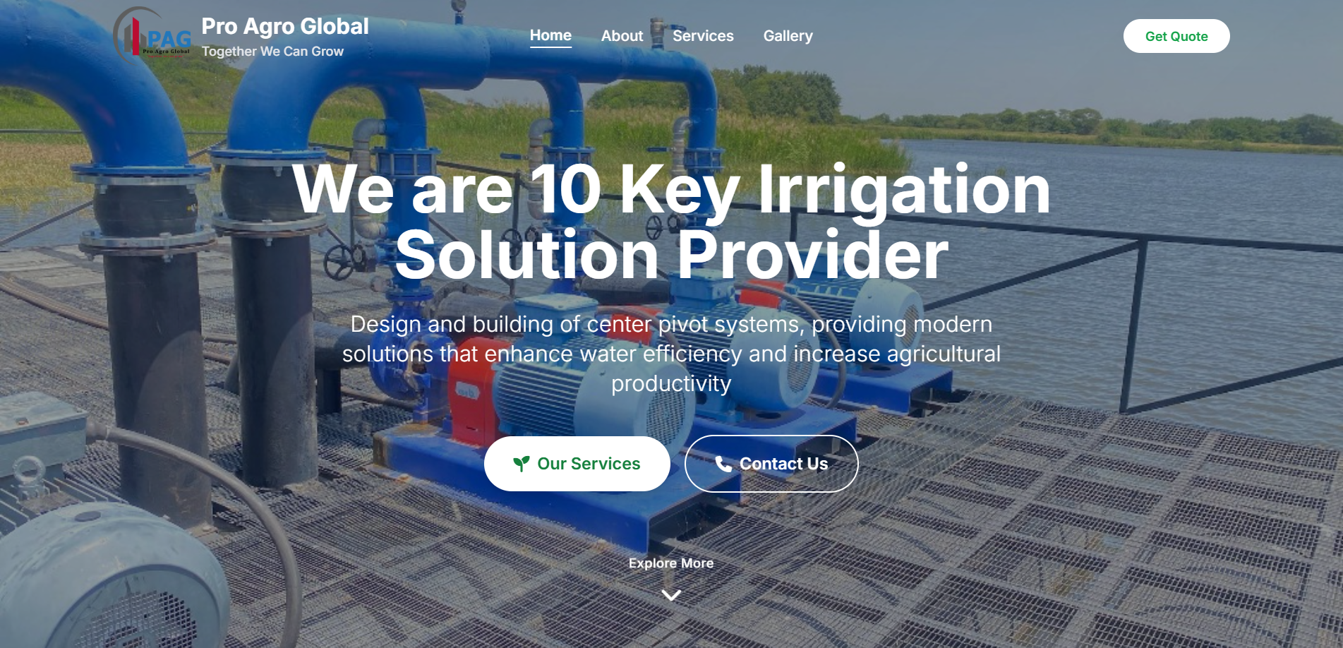 Pro Agro Global Limited — agriculture and irrigation company